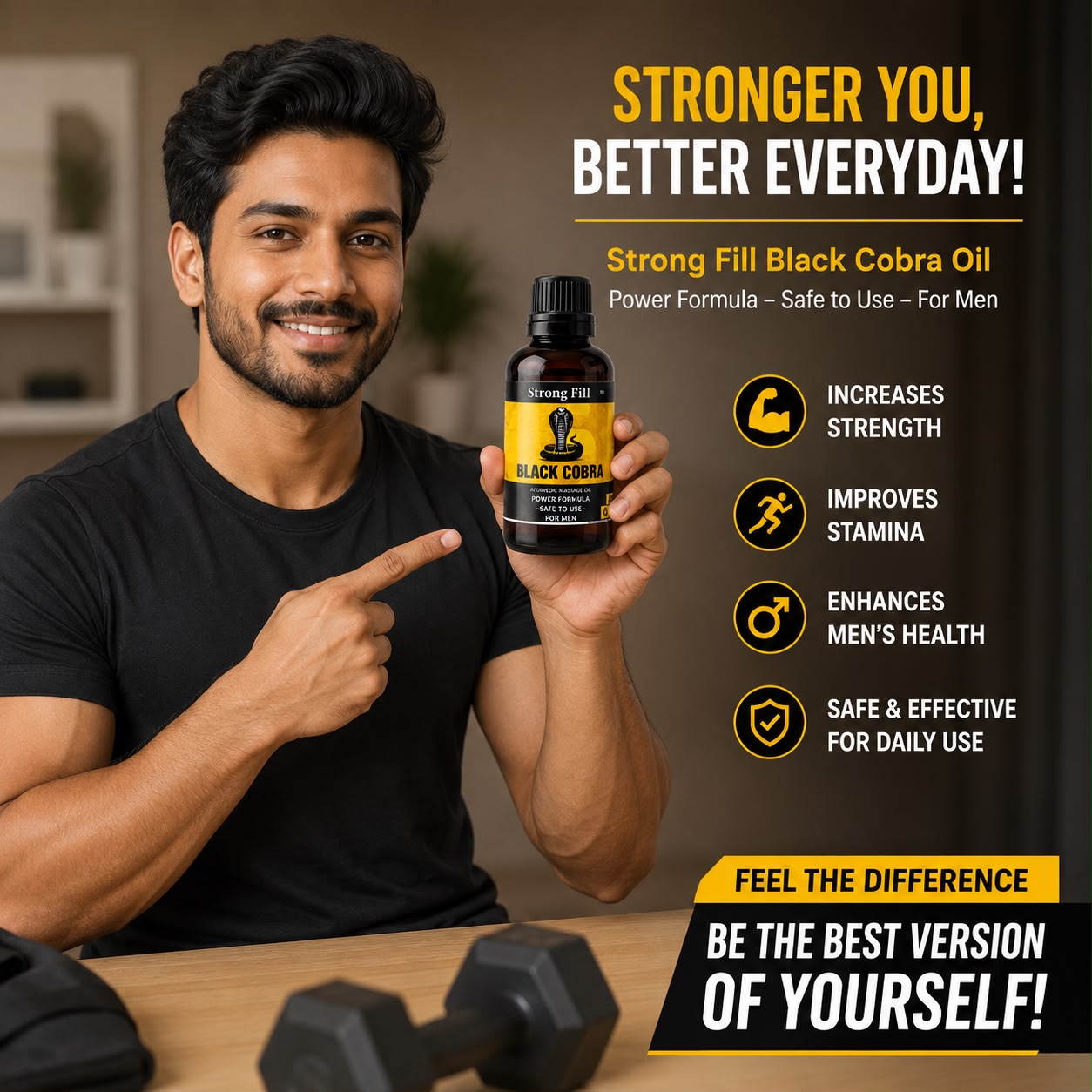 Strong Fill Black Cobra